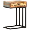 vidaXL Table d'appoint en U 45x30x61 cm Bois de r&eacute;cup&eacute;ration massif