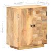 vidaXL Buffet 60x35x70 cm Bois de manguier massif