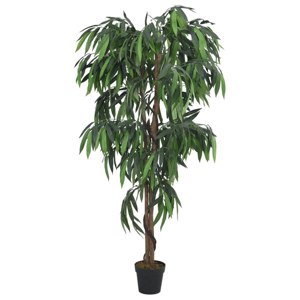 vidaXL Manguier artificiel 900 feuilles 180 cm vert