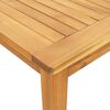vidaXL Ensemble à manger de jardin 9 pcs 180x90x75 cm bois d'acacia solide