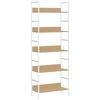 vidaXL Biblioth&egrave;que &agrave; 5 niveaux ch&ecirc;ne 60x27,6x158,5 cm bois ing&eacute;nierie