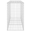vidaXL Mur en gabion avec couvercles Acier galvanisé 200x60x100 cm