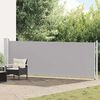 vidaXL Auvent lat&eacute;ral r&eacute;tractable de patio 140x600 cm Gris