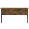 vidaXL Table basse Chêne fumé 80x50,5x41,5 cm Bois d'ingénierie