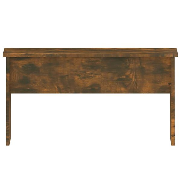 vidaXL Table basse Chêne fumé 80x50,5x41,5 cm Bois d'ingénierie