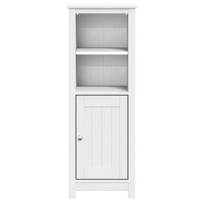 vidaXL Armoire de salle de bain BERG blanc 40x34x110 cm pin massif