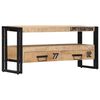 vidaXL Meuble TV 100x30x45 cm Bois de manguier massif