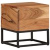 vidaXL Table d'appoint 30x30x33 cm Bois d'acacia massif