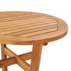 vidaXL Ensemble de bar de jardin 3 pcs bois d'acacia solide