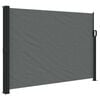 vidaXL Store lat&eacute;ral r&eacute;tractable Anthracite 140 x 500 cm