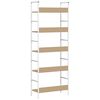 vidaXL Biblioth&egrave;que &agrave; 5 niveaux ch&ecirc;ne 60x27,6x158,5 cm bois ing&eacute;nierie