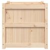 vidaXL Jardini&egrave;re d'ext&eacute;rieur 60x60x60 cm bois de pin massif