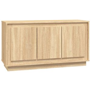 vidaXL Buffet ch&ecirc;ne sonoma 102x35x55 cm bois d'ing&eacute;nierie