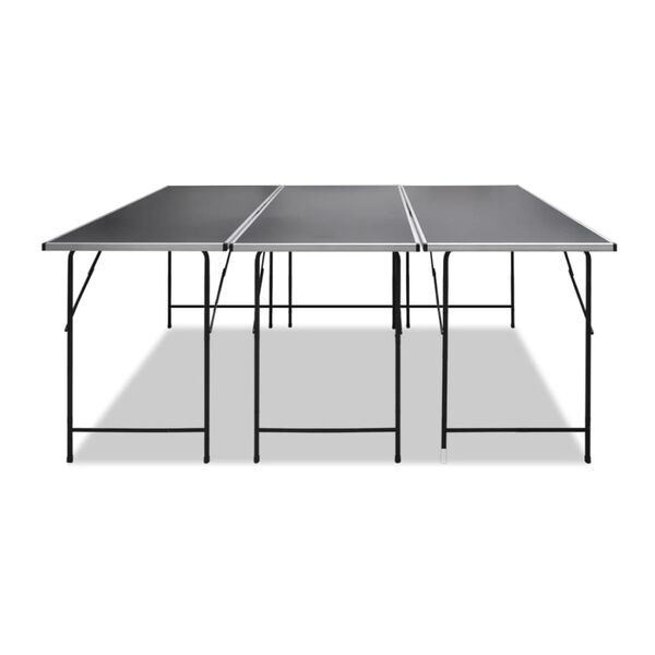 vidaXL Table &agrave; coller 3 pcs Pliable