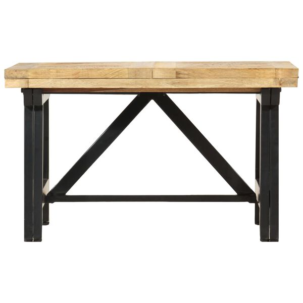 vidaXL Table basse extensible 160x70x45 cm Bois de manguier massif