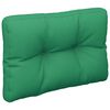 vidaXL Coussin de palette vert 60x40x12 cm tissu