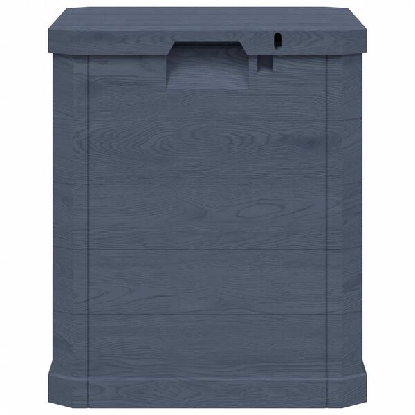 vidaXL Bo&icirc;te de rangement de jardin 90 L Anthracite