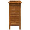 vidaXL Table de bar 110 x 50 x 105 cm Bois d'acacia massif