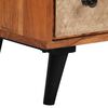 vidaXL Commode à tiroirs 60x30x75 cm Bois d'acacia massif