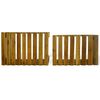 vidaXL Caisse &agrave; pommes 2 pcs Bois d'acacia massif