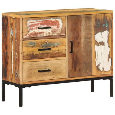 vidaXL Buffet 88x30x73 cm Bois de récupération solide