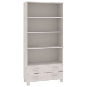 vidaXL Buffet HAMAR Bois massif de pin Blanc