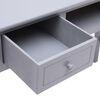 vidaXL Bureau Gris 110 x 45 x 76 cm Bois