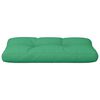 vidaXL Coussin de palette vert 80x40x12 cm tissu