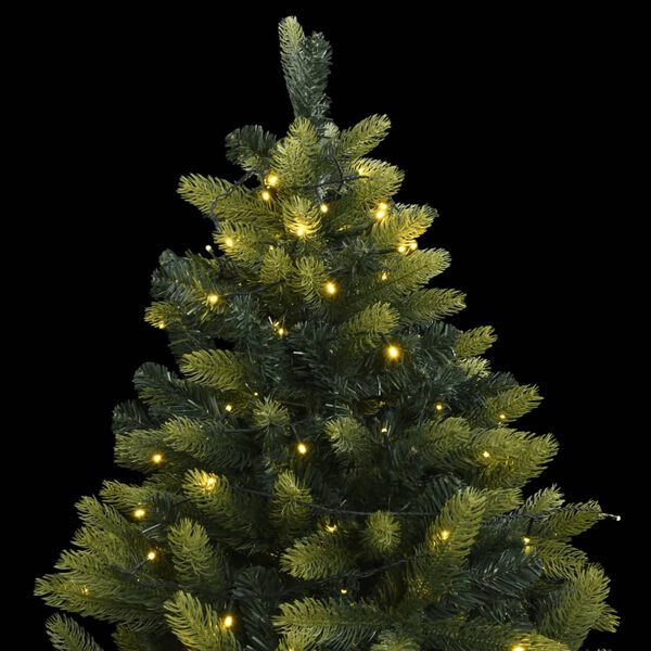vidaXL Sapin de No&euml;l artificiel articul&eacute; avec 300 LED 210 cm