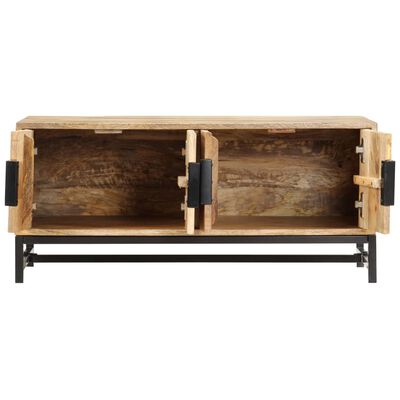 vidaXL Table basse 90x55x40 cm Bois de manguier massif