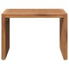 vidaXL Table d'appoint de jardin Marron 50 x 32.5 x 35 cm