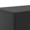 vidaXL Buffet Noir 105x35x75 cm Acier