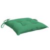 vidaXL Coussins de chaise lot de 4 vert 50x50x7 cm tissu oxford