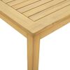 vidaXL Table basse de jardin 45x45x36 cm Bois solide d'acacia