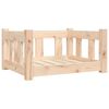 vidaXL Lit pour chien 55,5x45,5x28 cm bois de pin solide