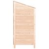 vidaXL Remise de jardin 102x52x112 cm Bois de sapin solide