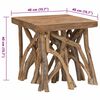 vidaXL Table basse en rondin 40x40x40 cm bois de récupération mélangé