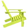 vidaXL Chaise de jardin Adirondack 2 places bois de sapin massif vert