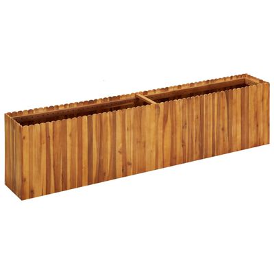 vidaXL Lit surélevé de jardin 200x30x50 cm Bois massif d'acacia