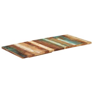 vidaXL Dessus de table rectangulaire 60x120 cm 25-27 mm Bois récupéré