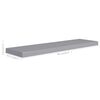 vidaXL &Eacute;tag&egrave;re murale flottante gris 90x23,5x3,8 cm MDF