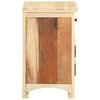 vidaXL Table de chevet 40 x 30 x 50 cm Bois de récupération massif