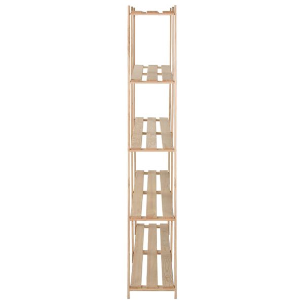 vidaXL &Eacute;tag&egrave;re de stockage 5 niveaux 170x28,5x170cm Bois de pin massif