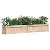 vidaXL Jardini&egrave;res 2 pcs bois de pin massif