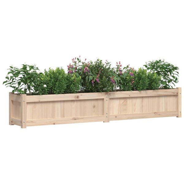 vidaXL Jardini&egrave;res 2 pcs bois de pin massif