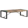 vidaXL Table basse 140x70x40 cm Bois de r&eacute;cup&eacute;ration solide