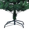 vidaXL Sapin de No&euml;l artificiel pointes iridescentes Vert 240 cm PVC