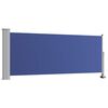 vidaXL Auvent lat&eacute;ral r&eacute;tractable de patio 100x300 cm Bleu