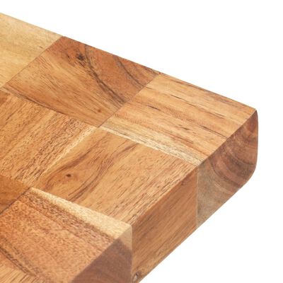 vidaXL Planche à découper 60x40x3,8 cm Bois d'acacia massif