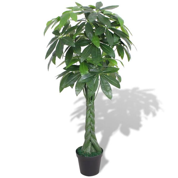 vidaXL Arbre de la fortune artificiel avec pot 145 cm Vert